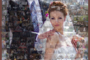 Свадебный фотоколлаж