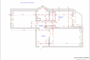 Чертежи дизайна интерьера квартиры