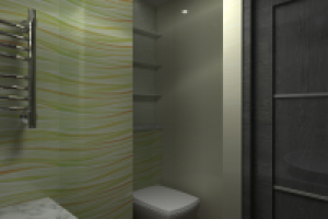 1-комн. квартира. Ванная