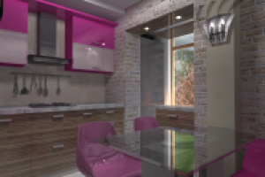 1-комн. квартира. Кухня