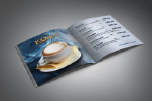 Меню для кафе-бара "Пурга"