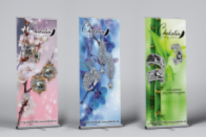 Роллап для ювелирной студии Chekotin