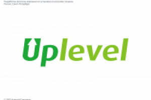 Логотип компании "UpLevel"