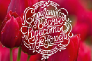 Леттеринг - открытка