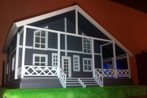 Макет жилого дома