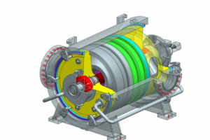 Модель центробежного нагнетателя для последующего изготовления