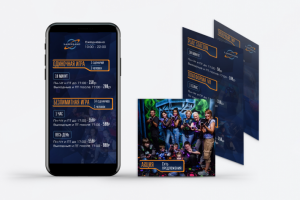 Шаблоны для историй "Лазертаг арена"