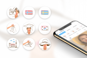 Набор иконок для стилиста