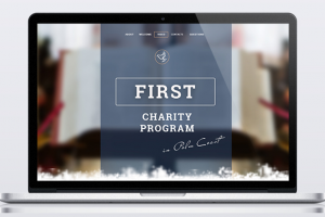 Сайт для иностранной Благотворительной организации