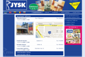 Сайт сети магазинов Юск (Страны Балтии, Румыния)