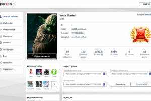 Разработка MLM-сайта YodaFx