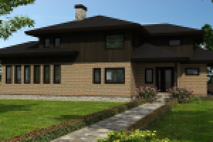 Проект загородного дома №2