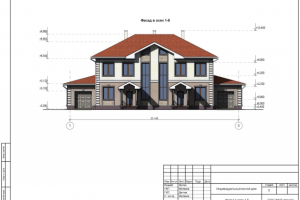 Коттедж дуплекс, г. Владимир, стадия П