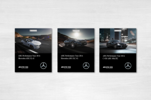 mercedes AMG бейдж