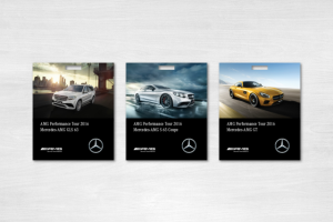 mercedes AMG бейдж