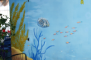 Настенная роспись (акрил)