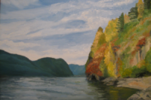 Пейзаж (масло)