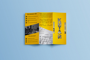 макет евробуклета для школы китайского языка