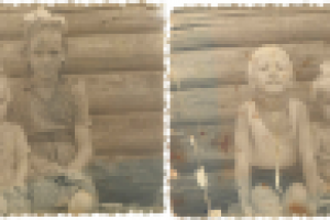 ретушь старого фото