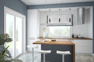 Кухня в загородном доме