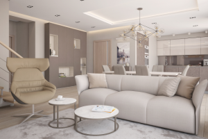 Двухуровневая квартира 1