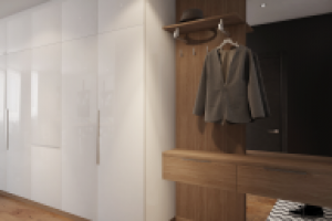 Студия с зеленым акцентом 4