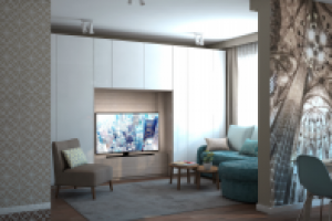 Двухкомнатная квартира2