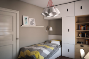 Детская в двухкомнатной квартире