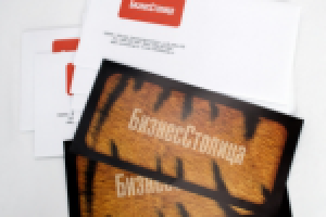 Листовка + конверт для компании "Бизнес Столица"