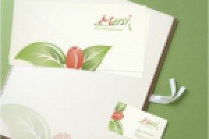 Фирменный стиль для салона эксклюзивной флоры "Mersi"