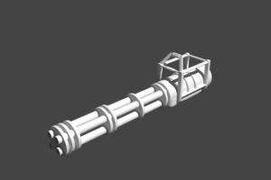 Пулимёт mini gan