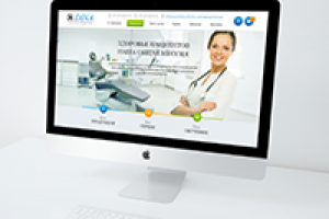 Сайт компании по продаже медицинского оборудования "DinaMed"