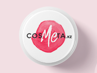 Логотип и фирменный стиль COSMETA.KZ