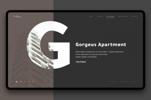 Корпоративный сайт строительной компании