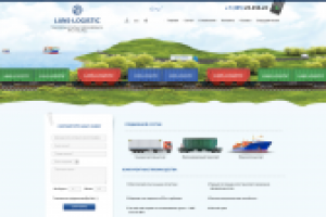 Сайт-визитка Компании транспортных услуг