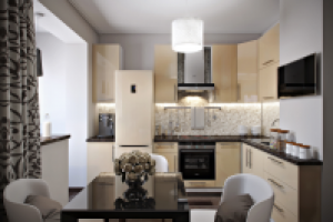 Интерьер однокомнатной квартиры на одну семью. г. Москва.