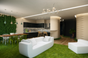 Квартира в эко-стиле. ЖК Эдельвейс, г. Москва.