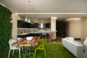 Квартира в эко-стиле. ЖК Эдельвейс, г. Москва.