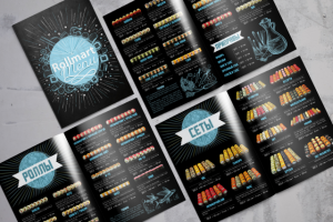 Дизайн и верстка меню "Rollmart"