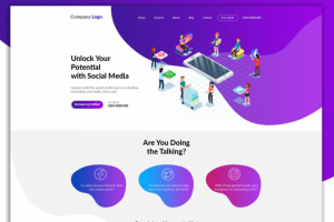 Дизайн лендинга