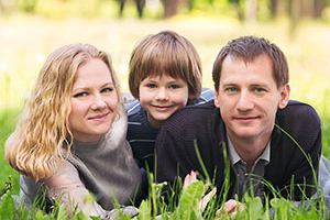 Обработка семейного фото