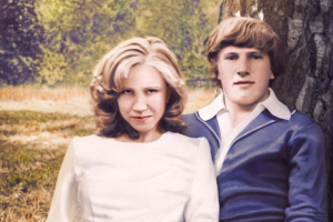 Обработка старого фото, раскрашивание