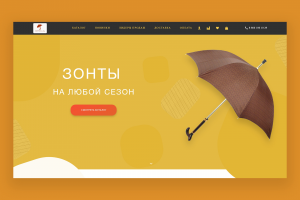 Дизайн-проект Магазина Зонтов