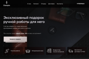 Разработка интернет-магазина на Тilda