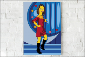 Портрет в стиле the Simpsons