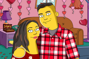 Портрет в стиле the Simpsons