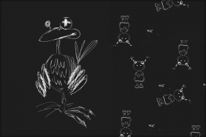 Иллюстрация к страшненькой сказке