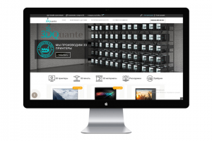 Баннер в стиле сайта 3dquante.com