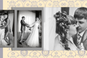 Фотокнига свадебная(классика)