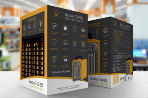 Упаковка тепловой пушки Zencha